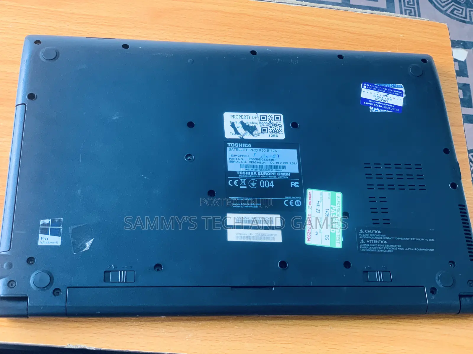 Laptop Toshiba 4GB Intel Core i5 HDD 500GB
