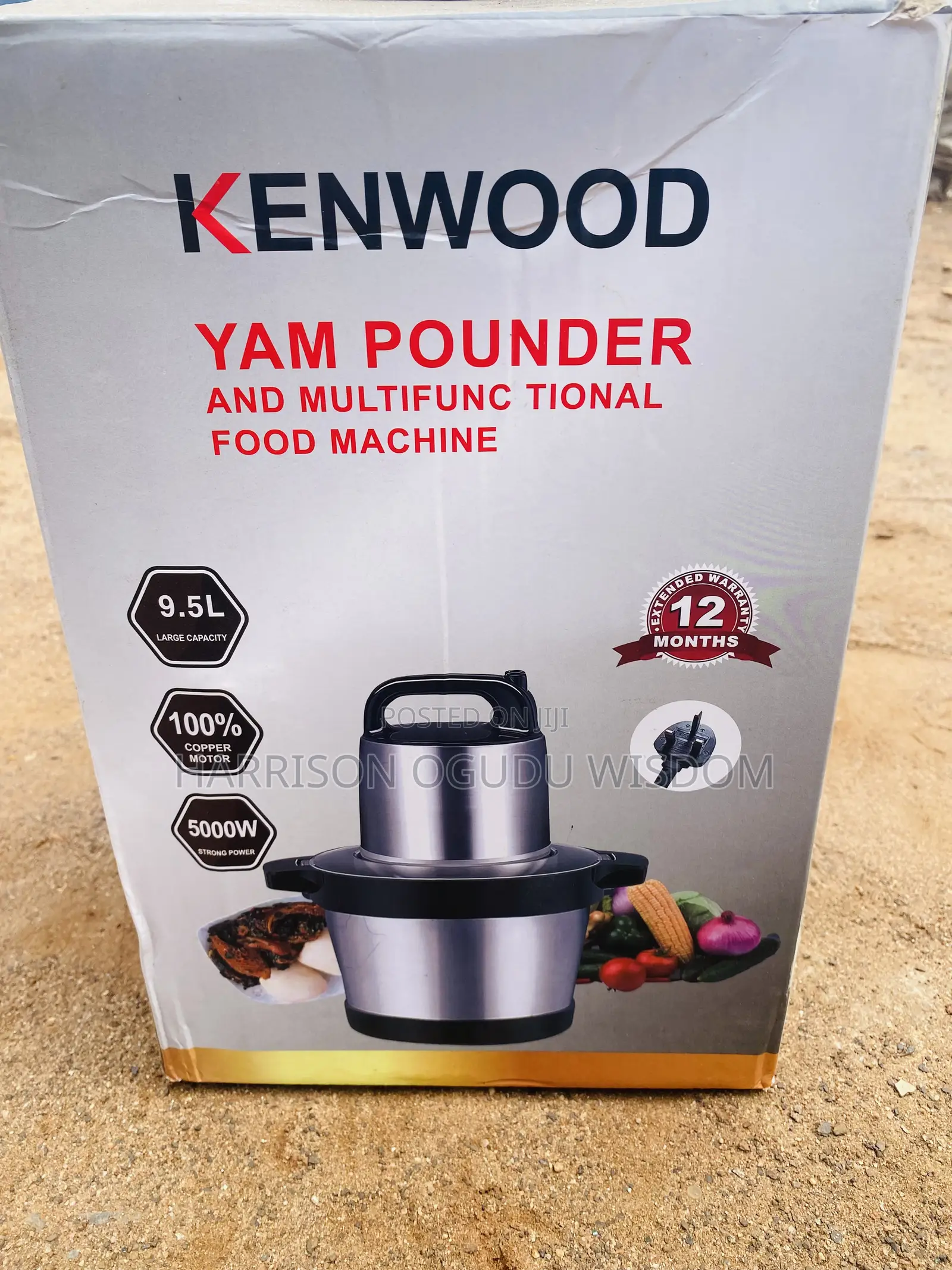 Kenwood Yam Pounder 9.5l for Sale