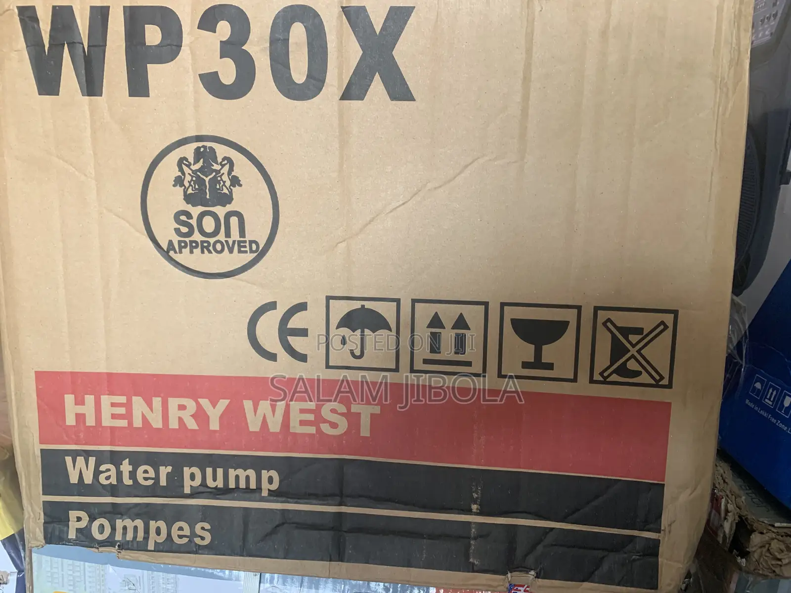 Henry West Water Pump