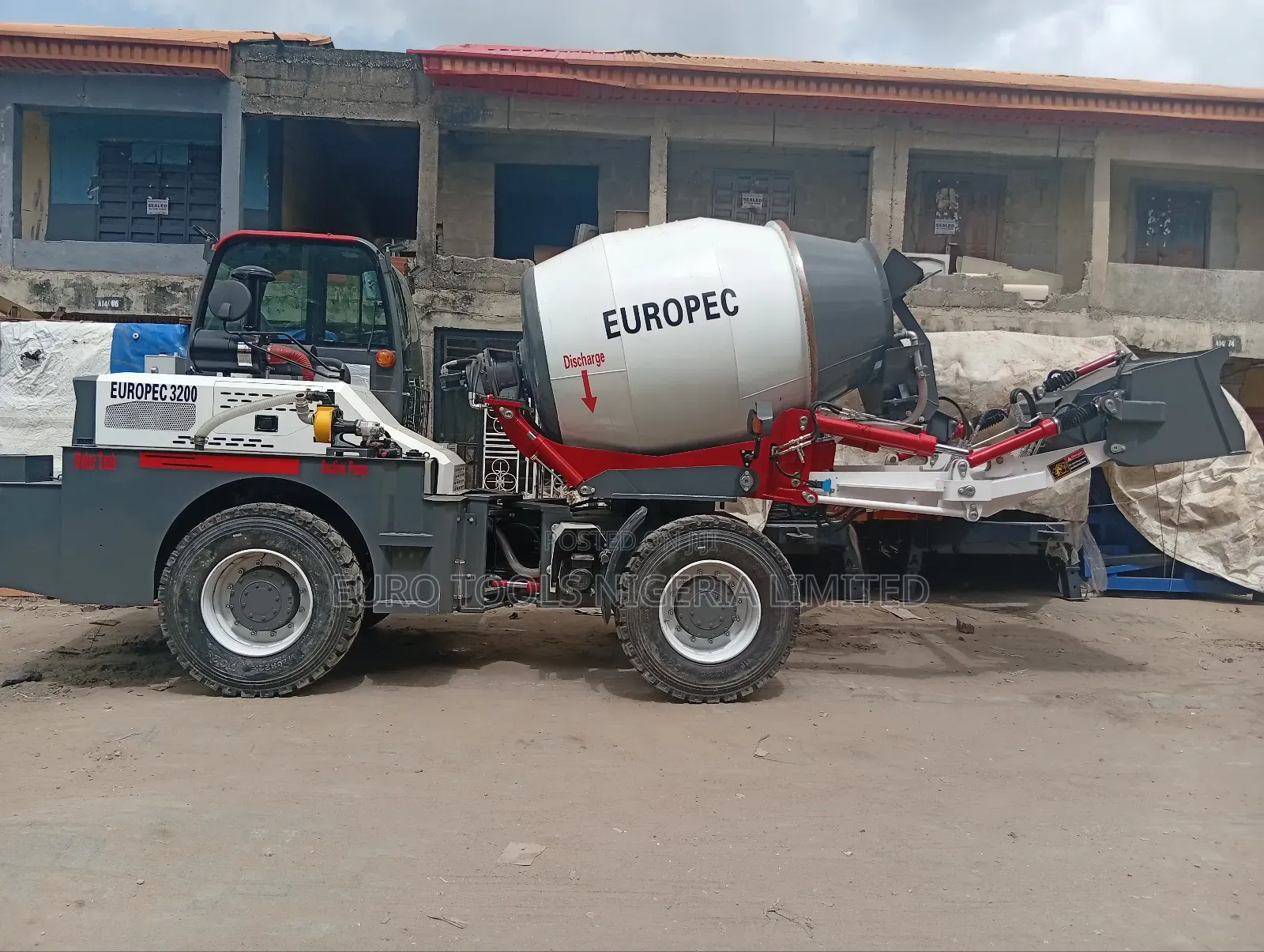 Concrete Mobile Mixer 3.2 Cubic