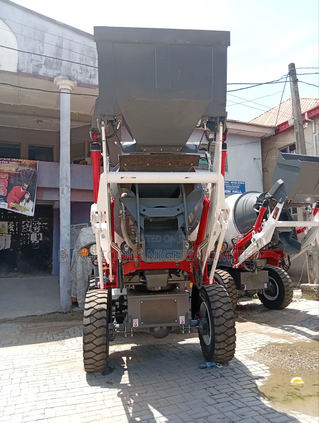 Concrete Mobile Mixer 3.2 Cubic