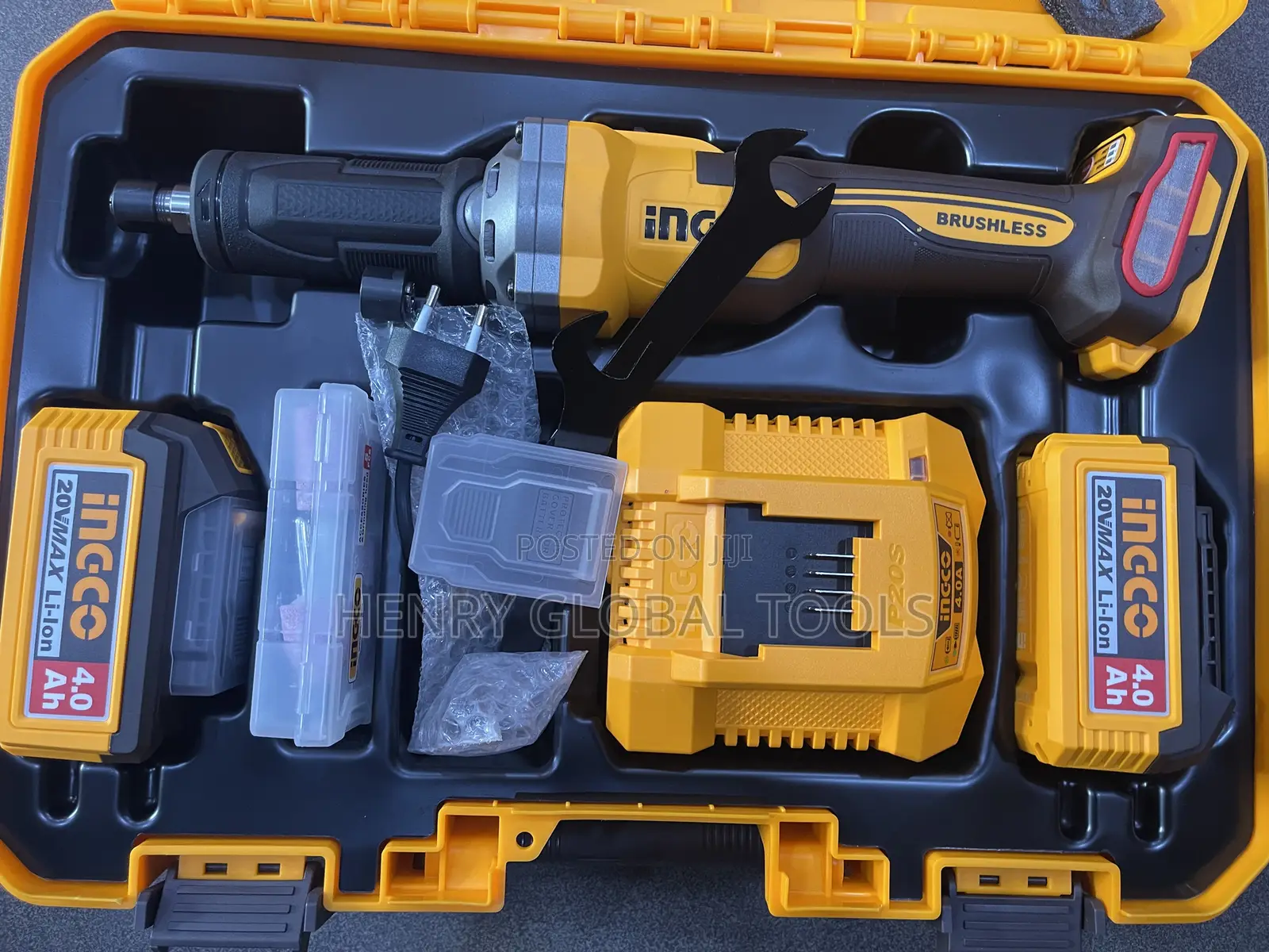 20v Ingco Cordless Battery Die Grinder Machine