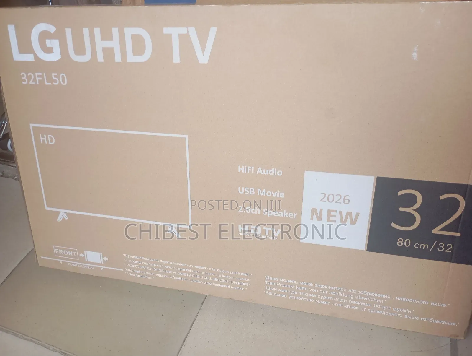 Lg Tv 32 Inches With Two Years Warranty Brand New