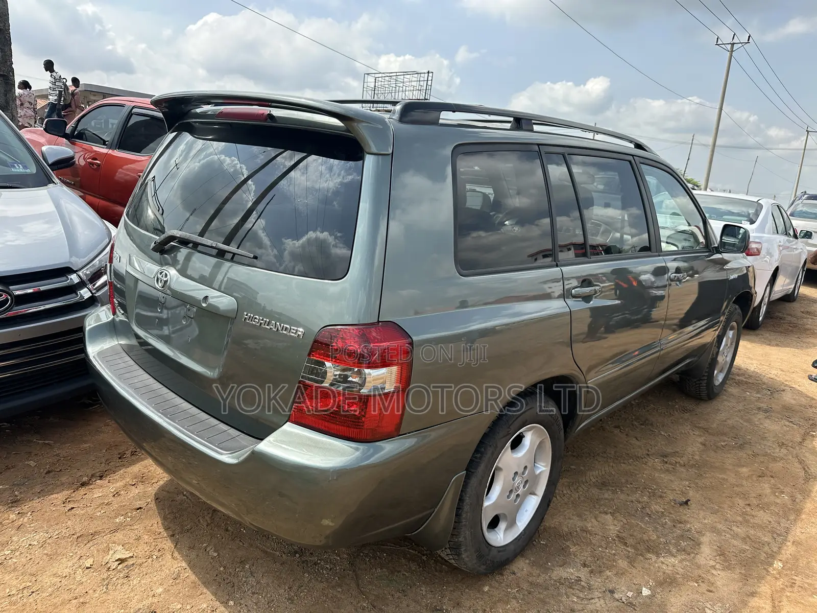 Toyota Highlander Limited V6 2006 Green