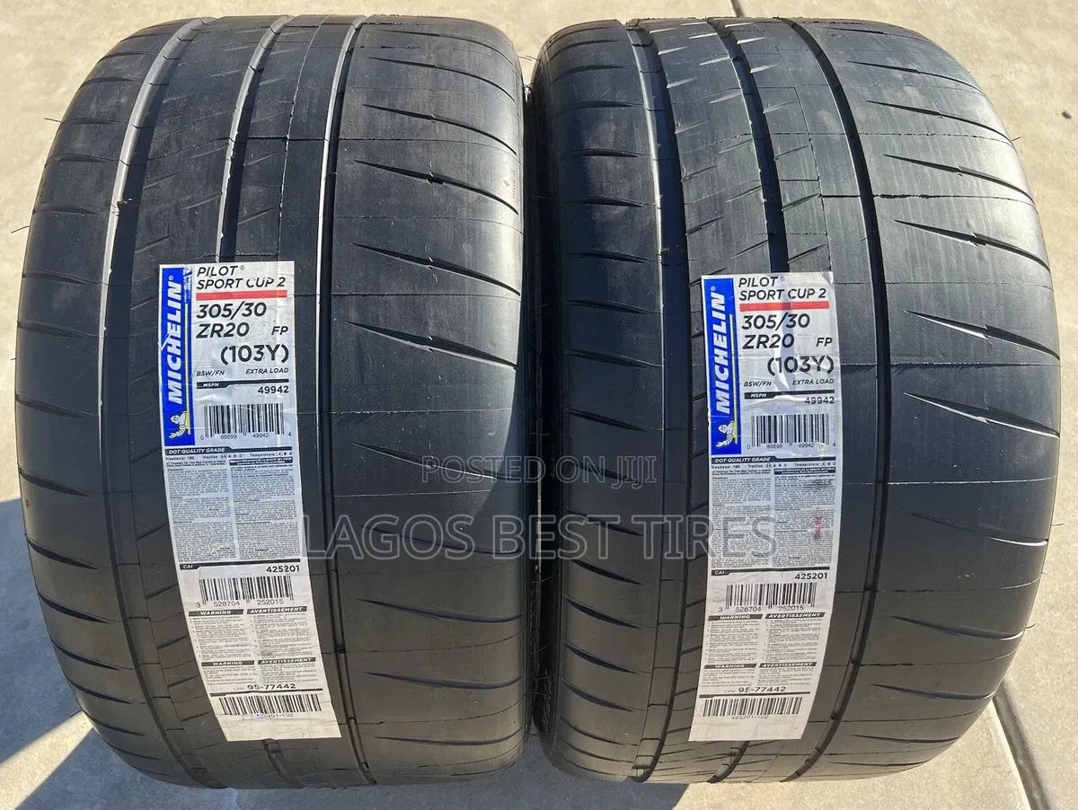 ​ Pair: Michelin Pilot Sport Cup 2 (305/30zr20) – Track Weaponry!