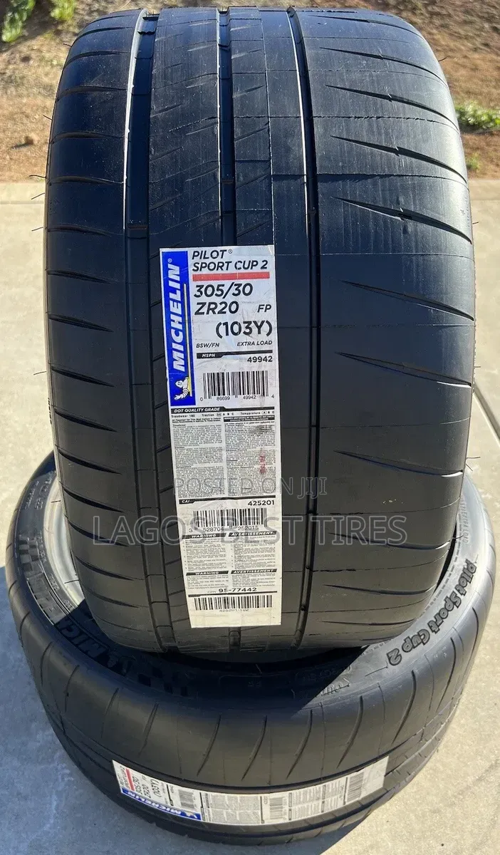 ​ Pair: Michelin Pilot Sport Cup 2 (305/30zr20) – Track Weaponry!