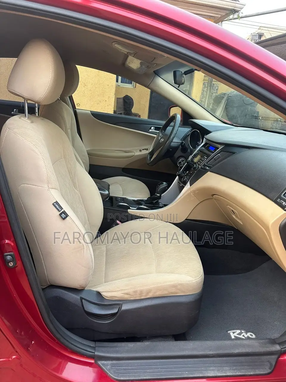 Hyundai Sonata 2011 Red