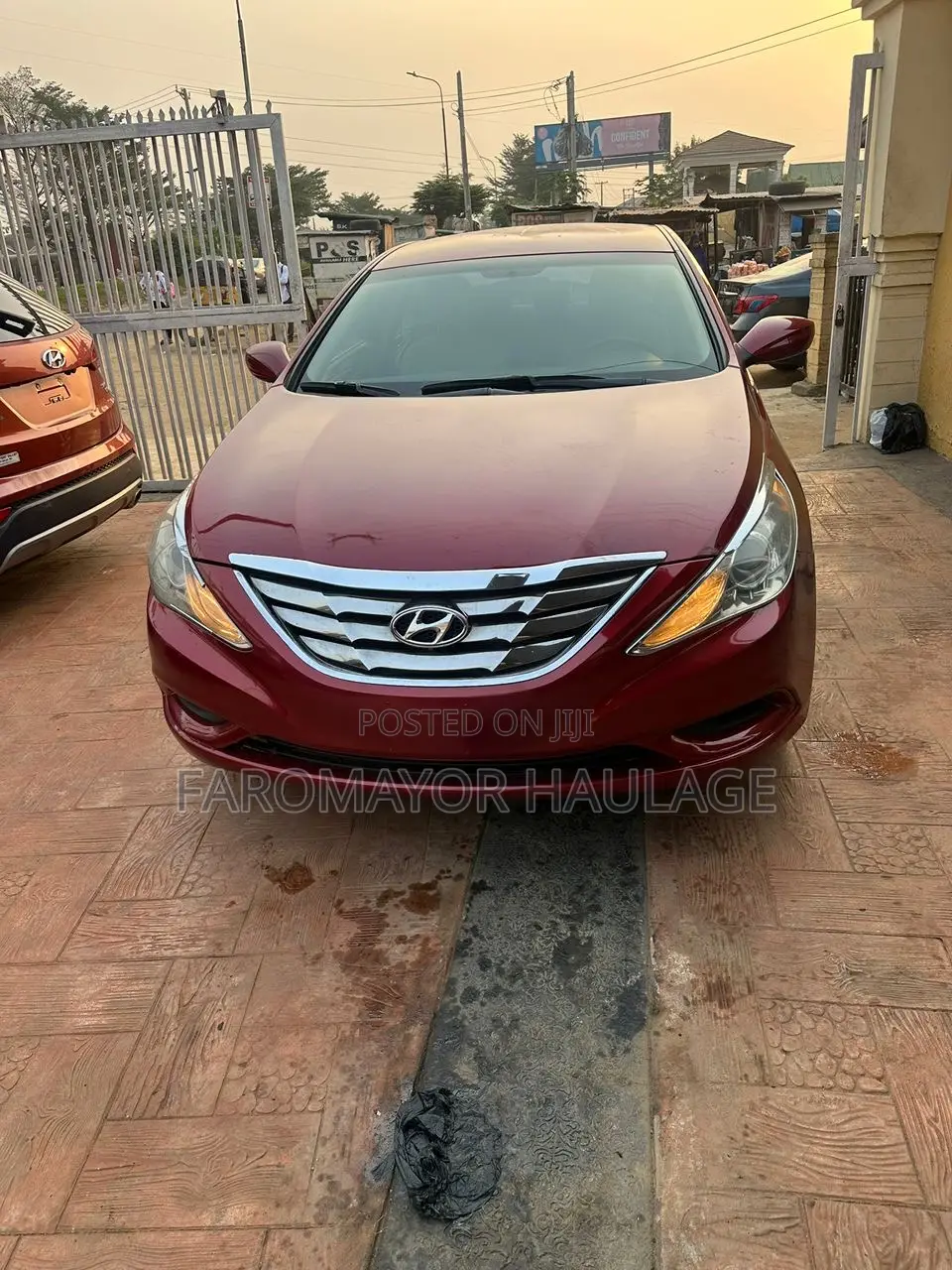 Hyundai Sonata 2011 Red