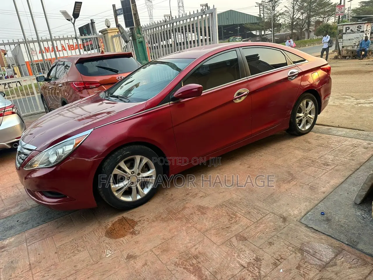 Hyundai Sonata 2011 Red