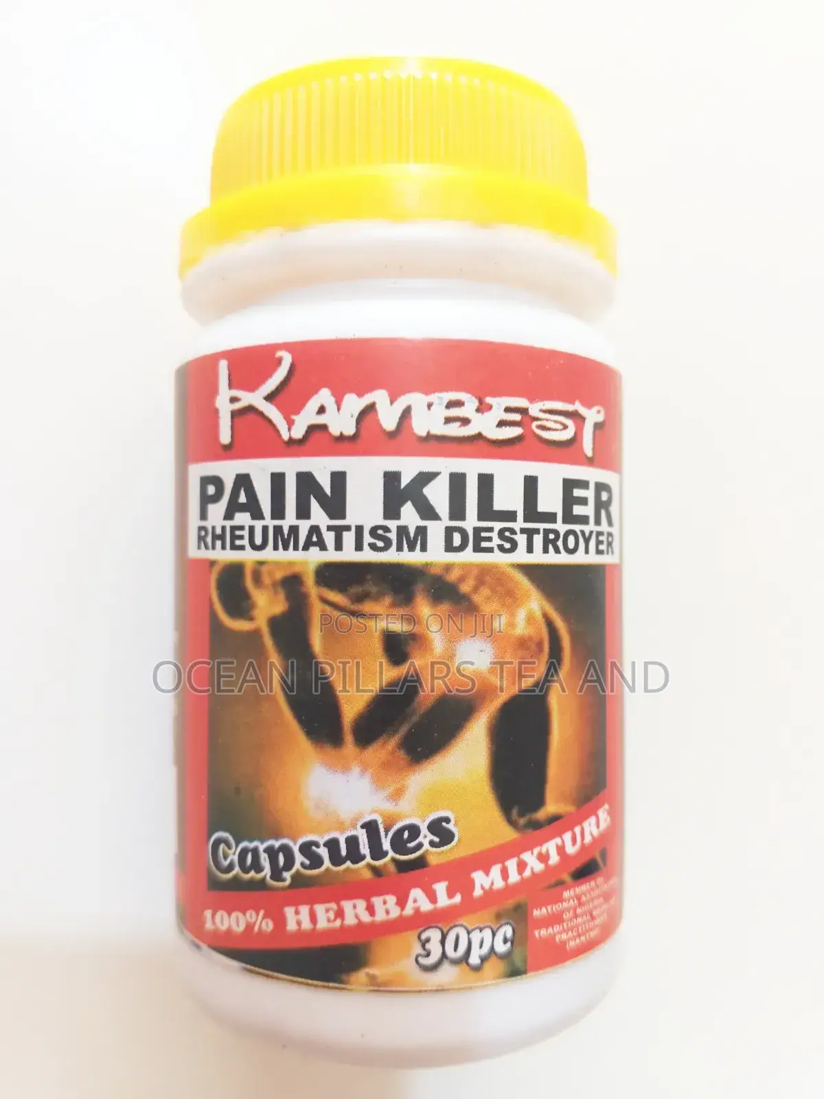 Kambest Rheumatism Destroyer Pain Killer Capsules 100% Herbal