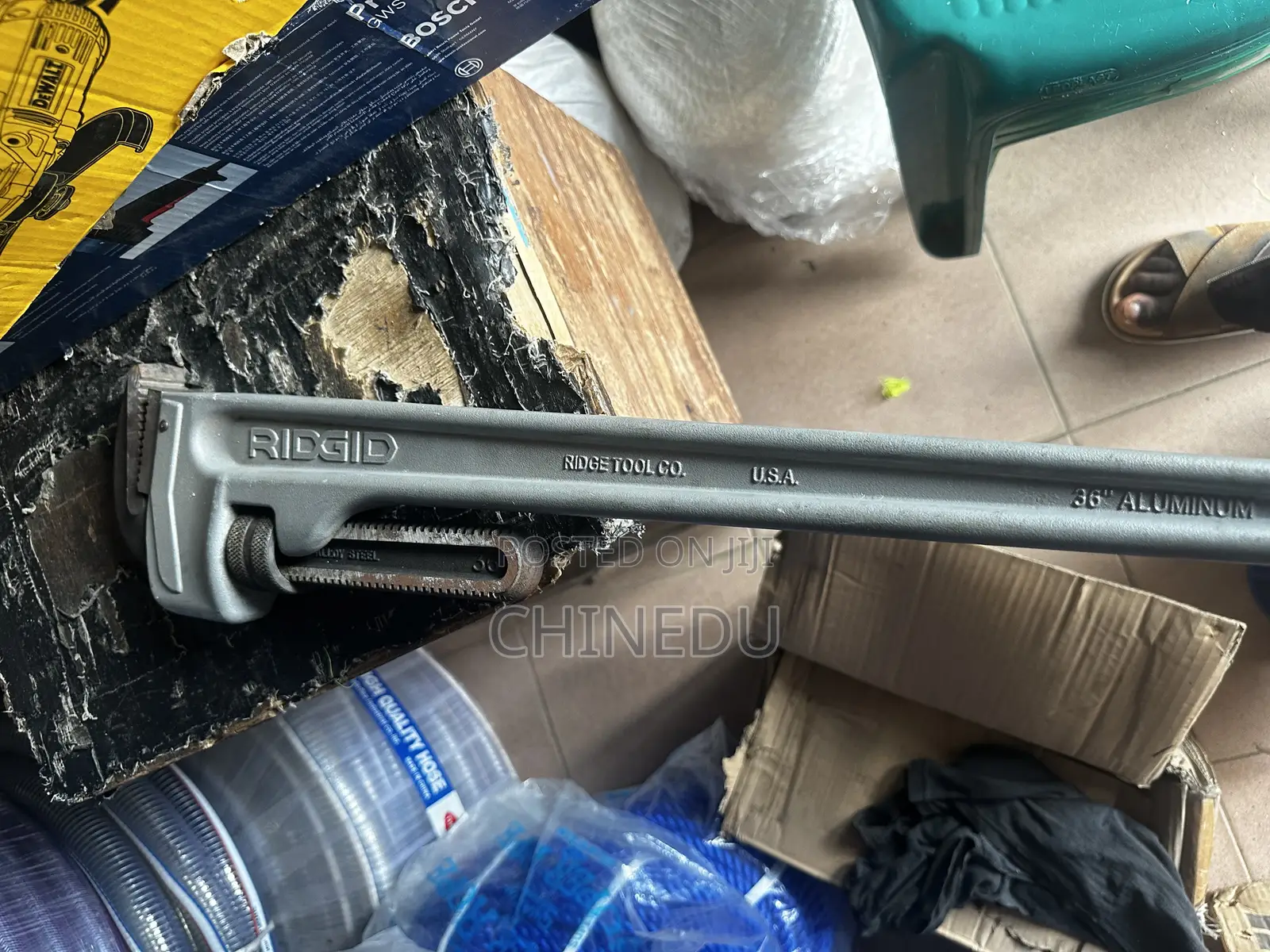 Aluminum Pipe Wrench 36” Rigid