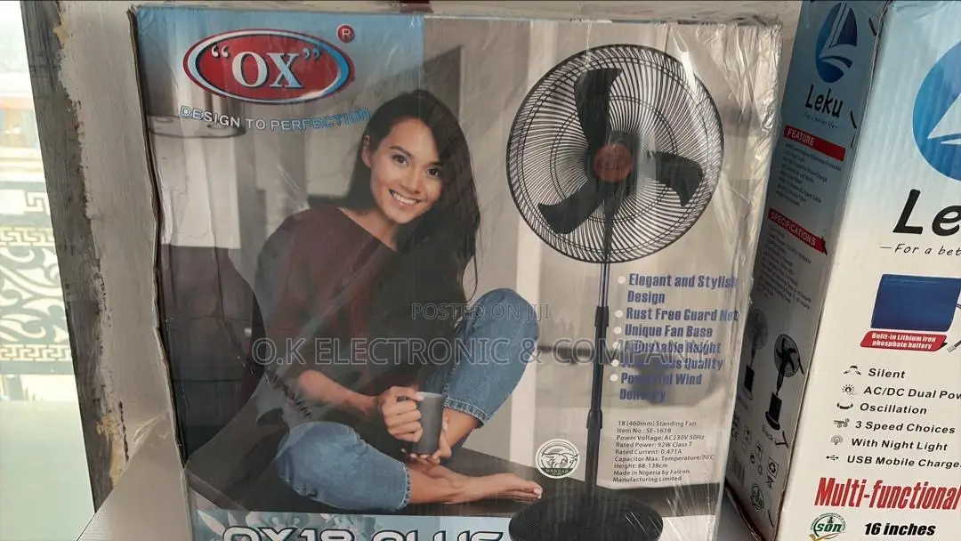 Ox 18’’ Standing Fan