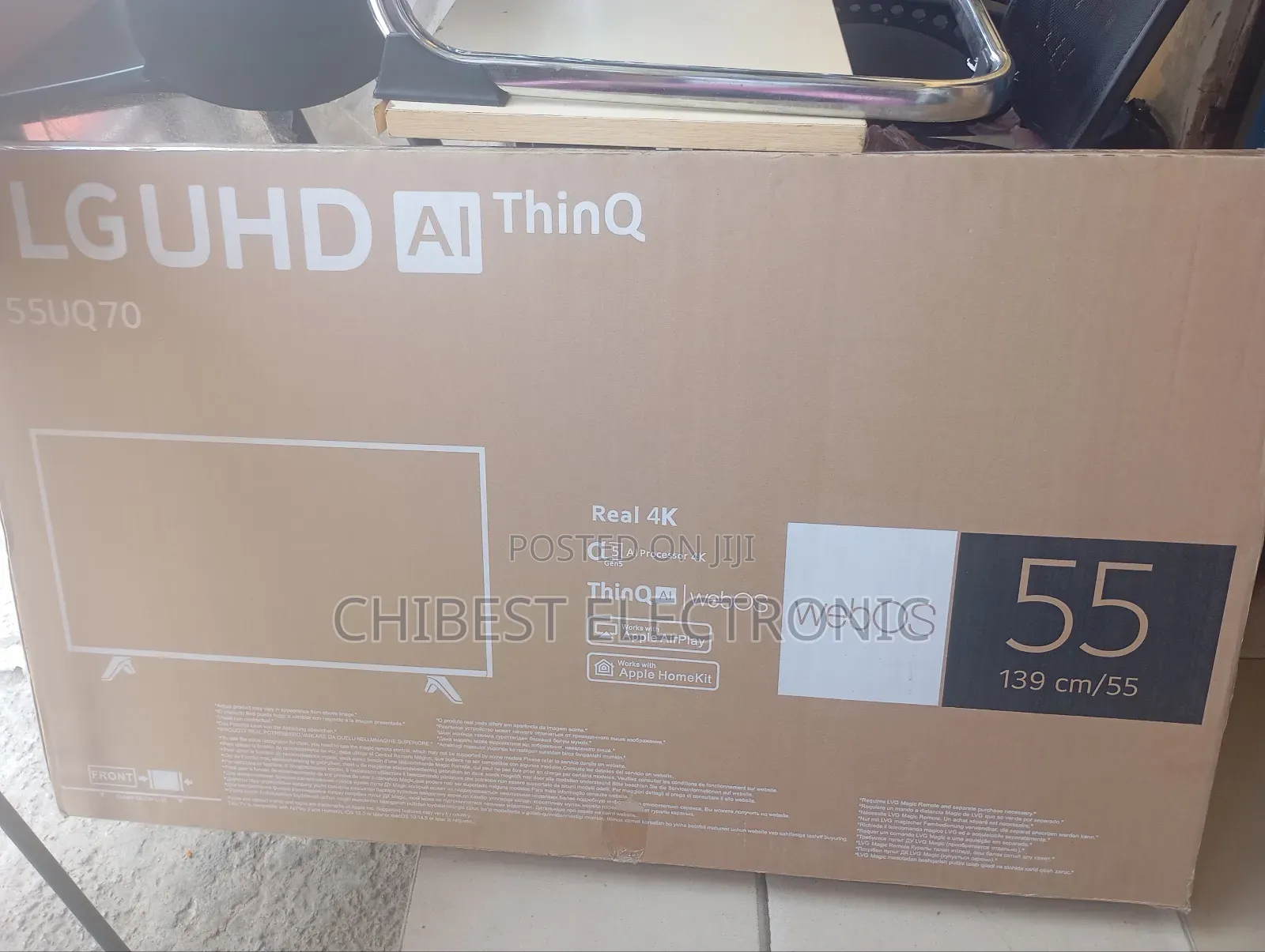 Lg Smart Tv 55 Inches With Two Year Warranty Brand New