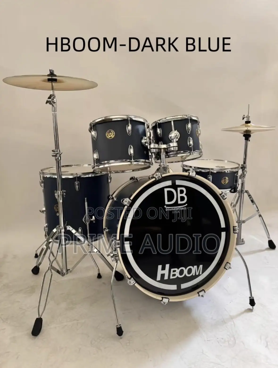 Drummer Boss Db Hboom Drum Set 5set (Dark Blue)