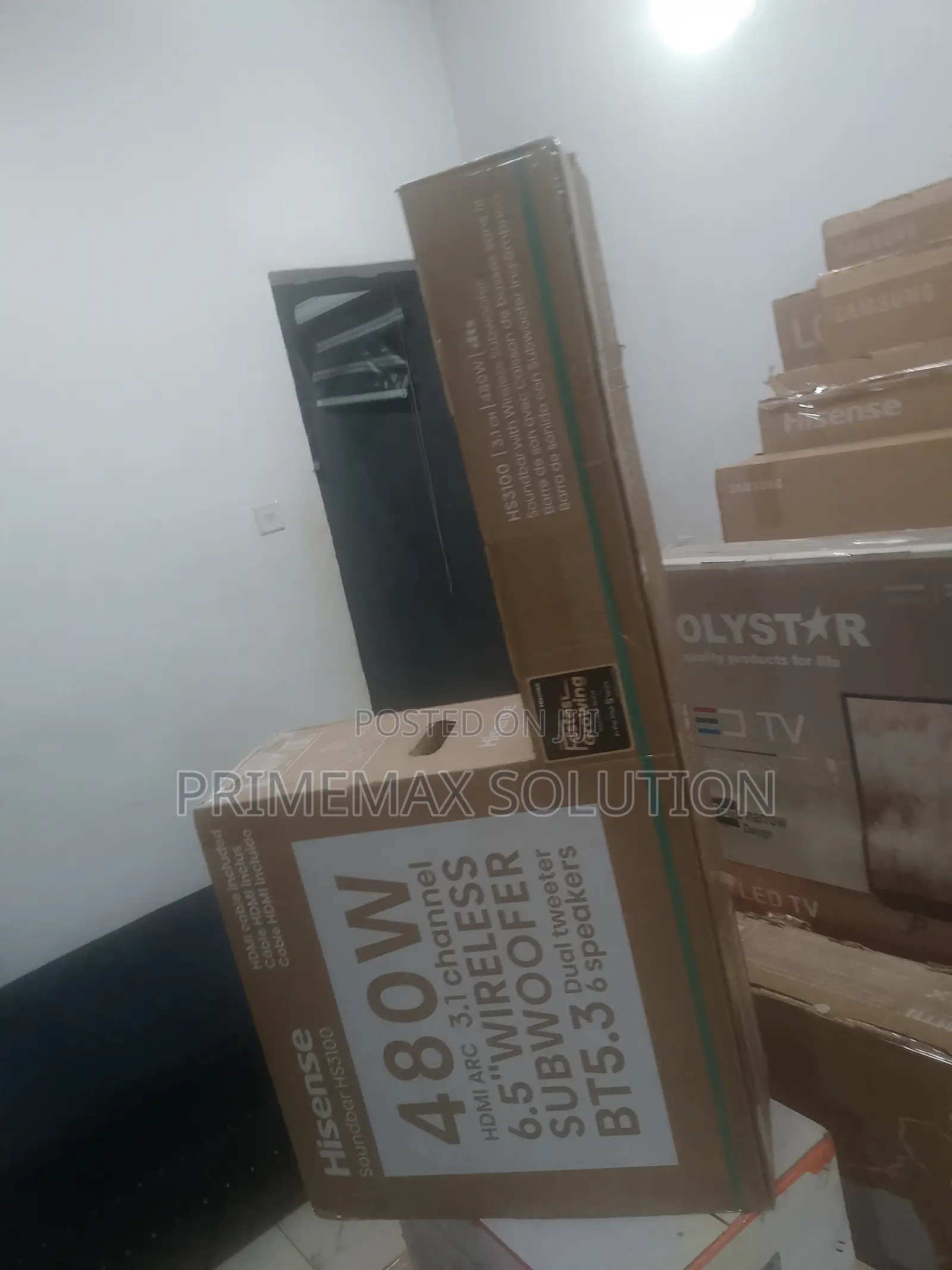 Hisense Hs3100 3.1ch 480w Soundbar – DTS Virtual:X Deep Bass