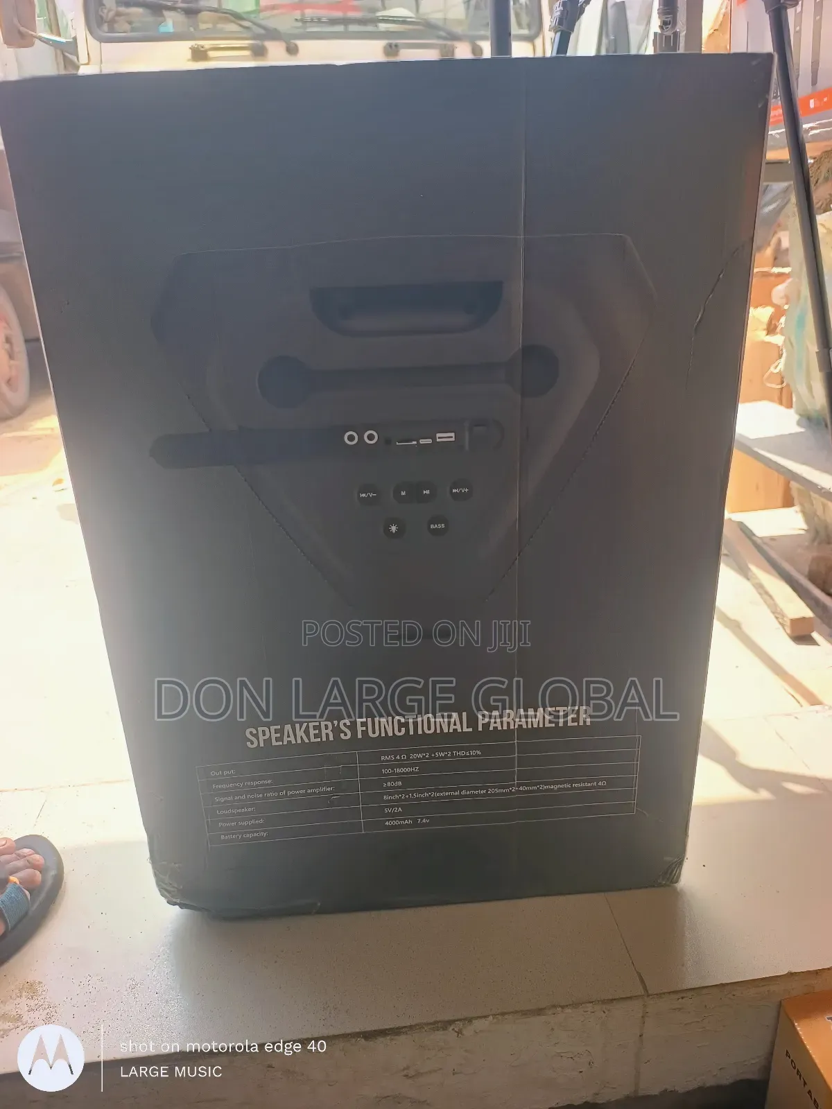 JKB-8801 Karaoke Loud Speaker