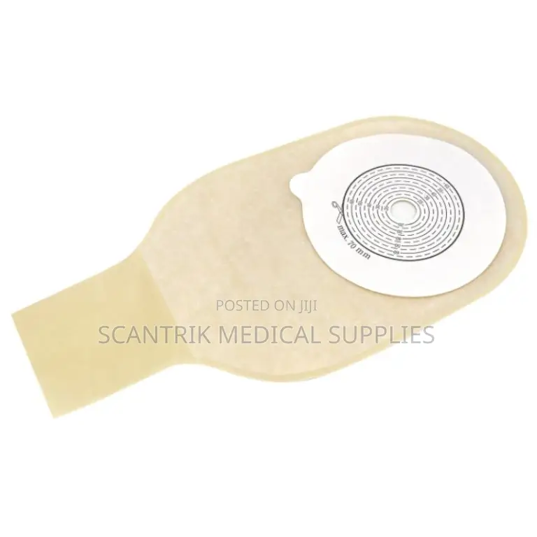 Compact Drainable Colostomy Bag for Convenient Use