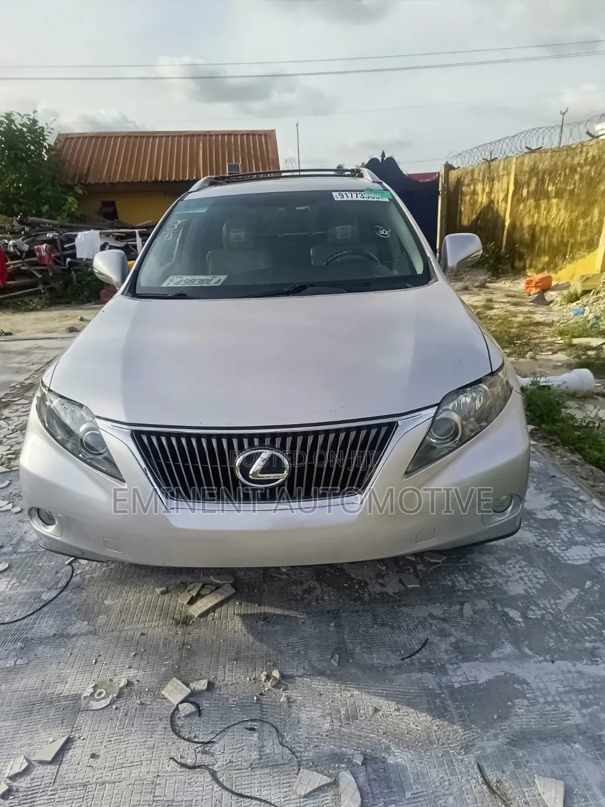 Lexus RX 350 FWD 2012 Silver