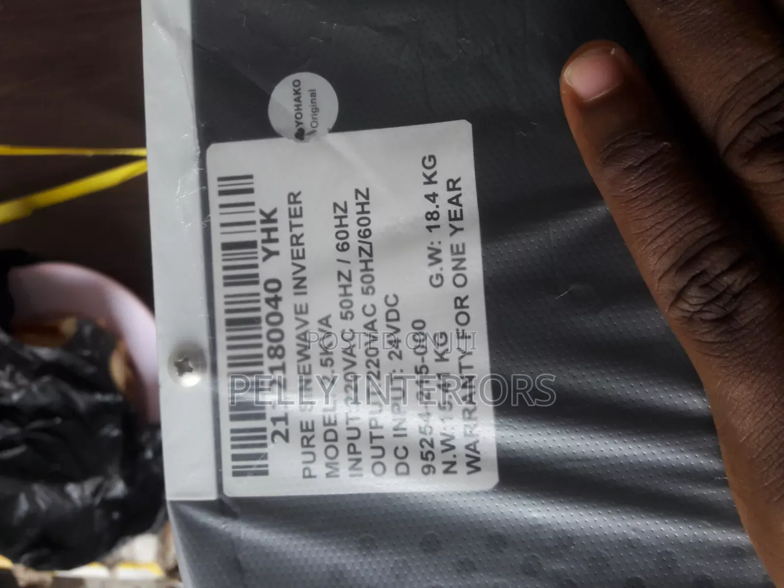 Yohako Non Hybrid 2.5kva 24volts