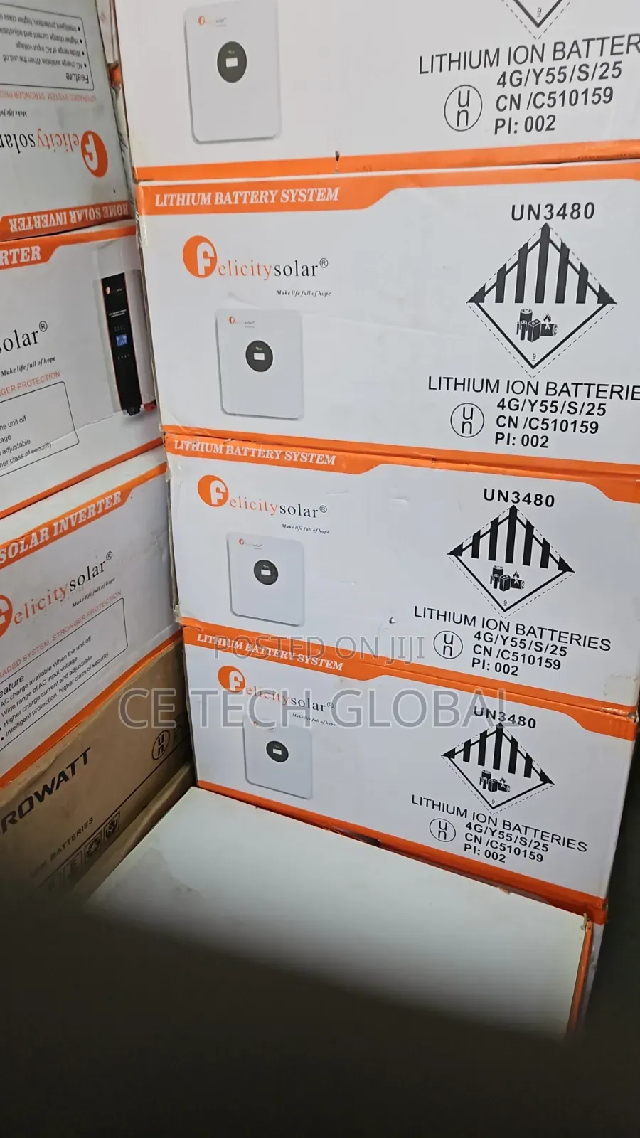 Felicity 5kwh 25.6v Lithium Battery
