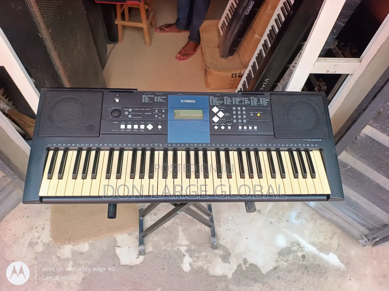 Yamaha PSR E333 Keyboard