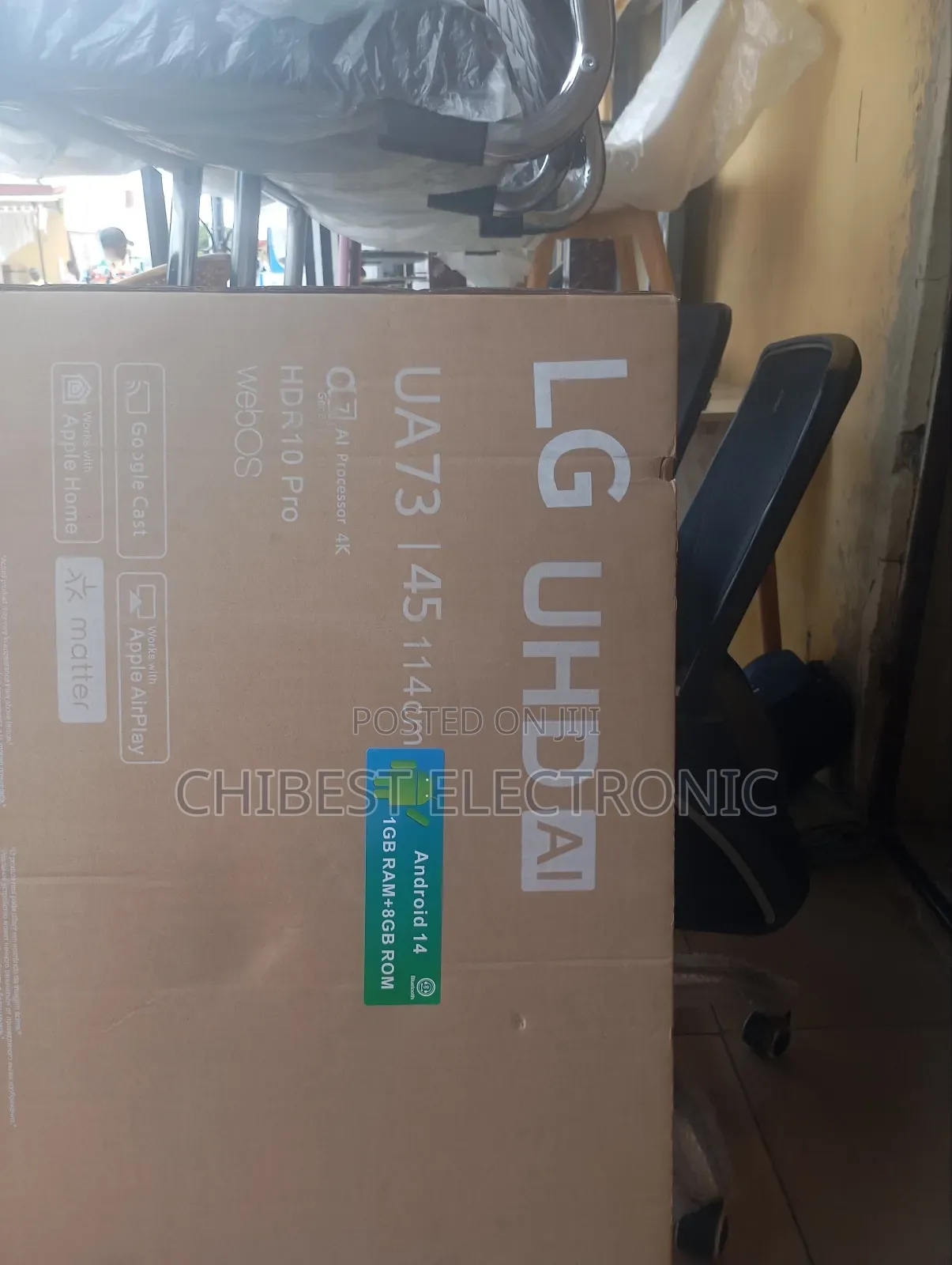 Lg Tv 43 Inches 108cm/ 43 With Two Years Warranty Brand New