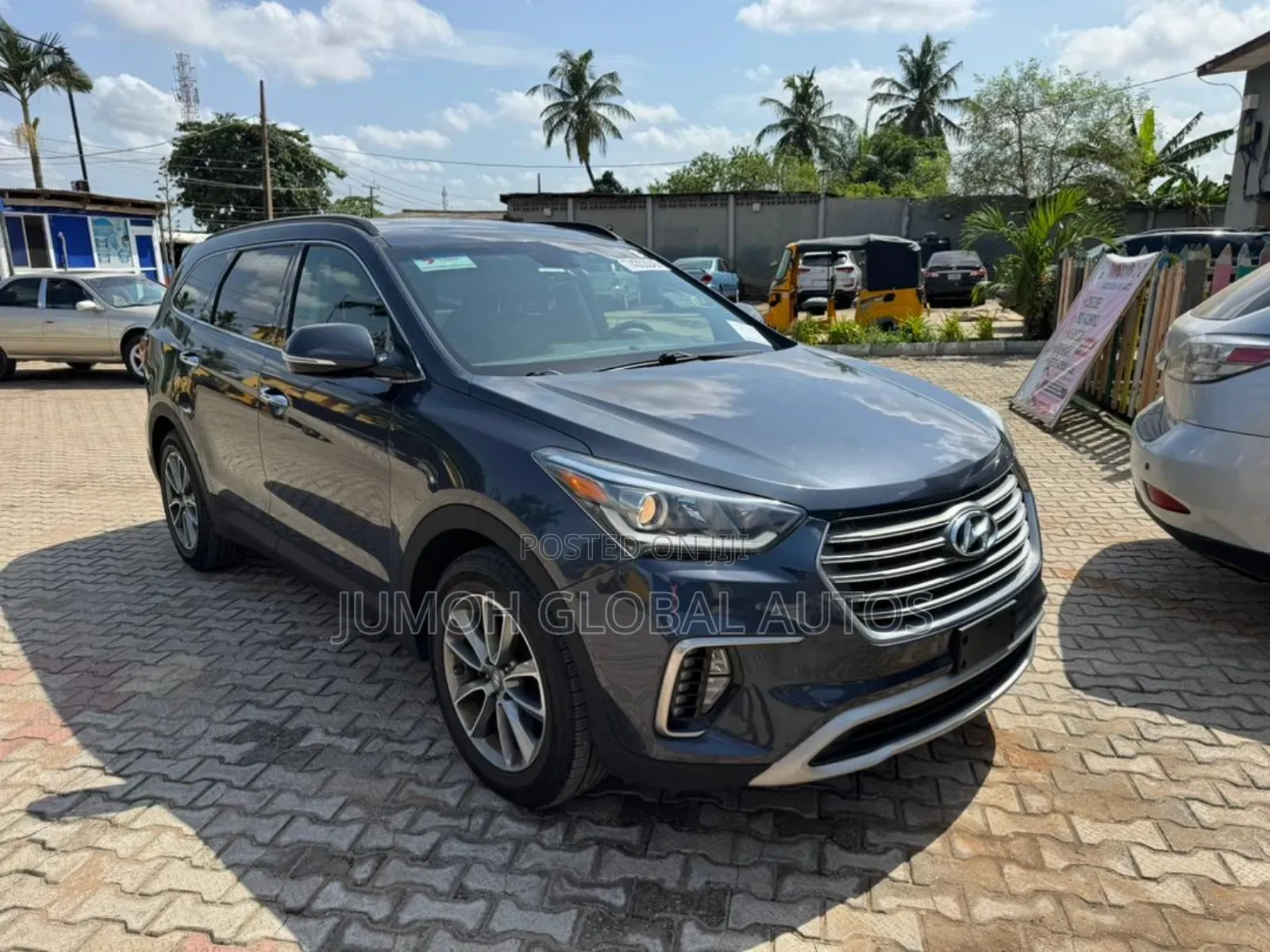 Hyundai Santa Fe 2017 Gray