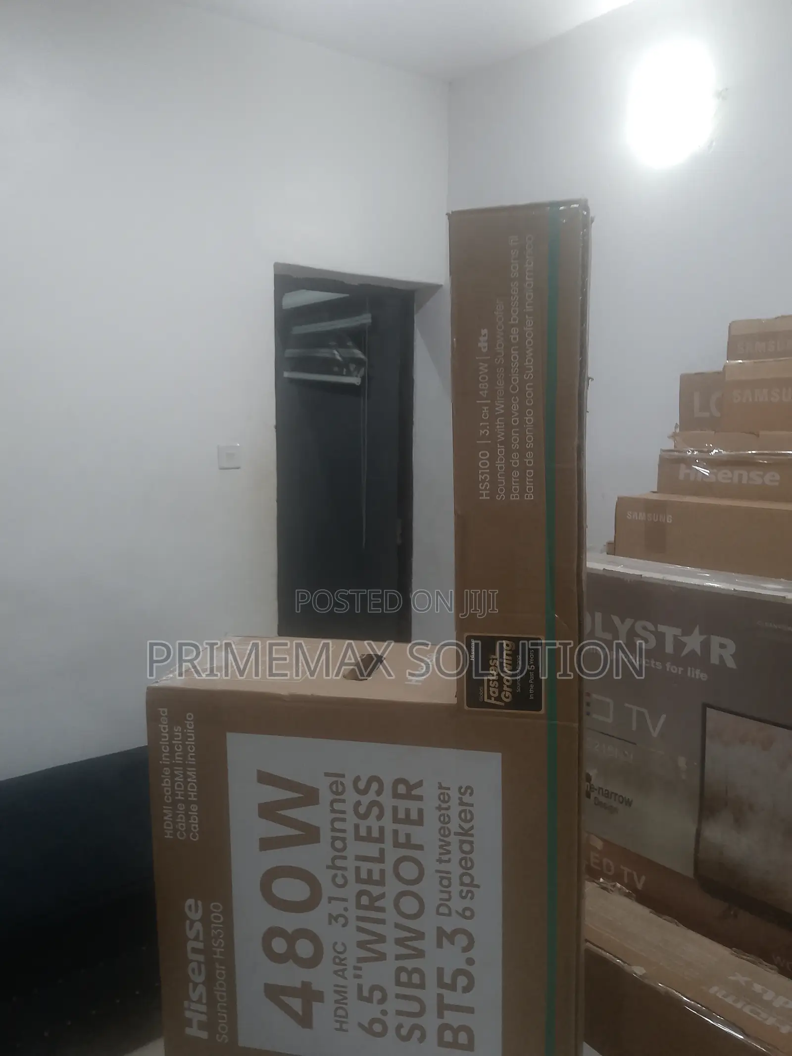 Immersive 480w Sound: Hisense Hs3100 3.1 Channel Soundbar