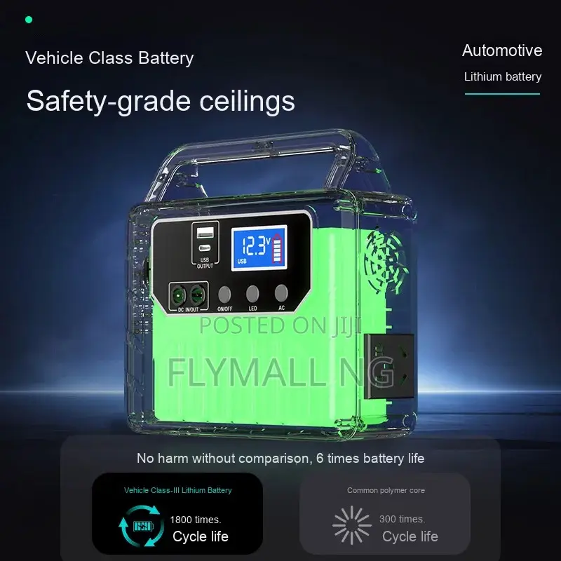Portable Home Backup 300w 220v Solar Power Station Laptop Power Bank