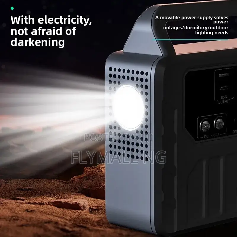 Portable Home Backup 300w 220v Solar Power Station Laptop Power Bank