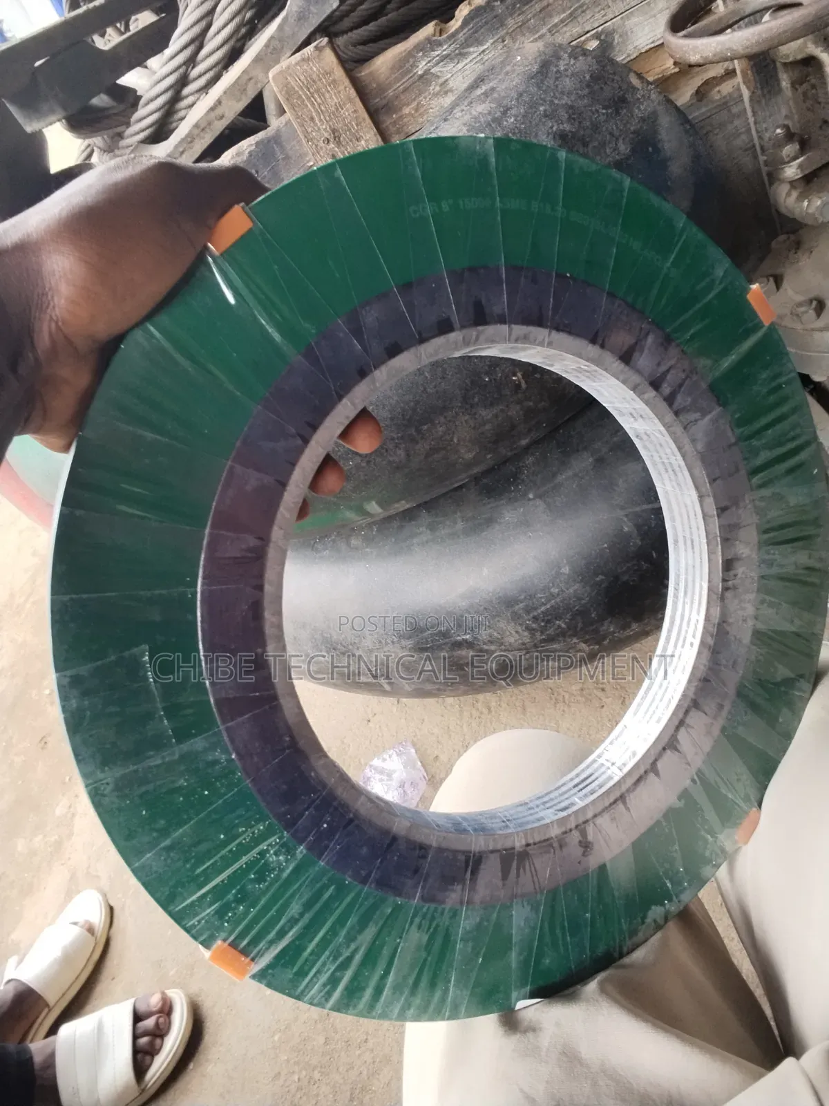 8"X1500 Spiral Wound Gasket 316 Inner Ring
