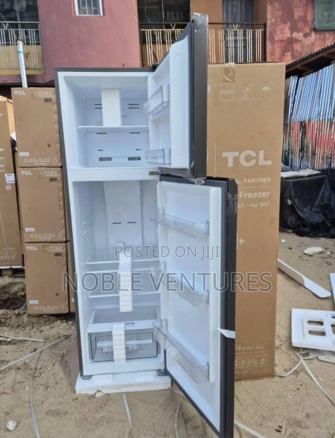 Original TCL Double Door Refrigerator