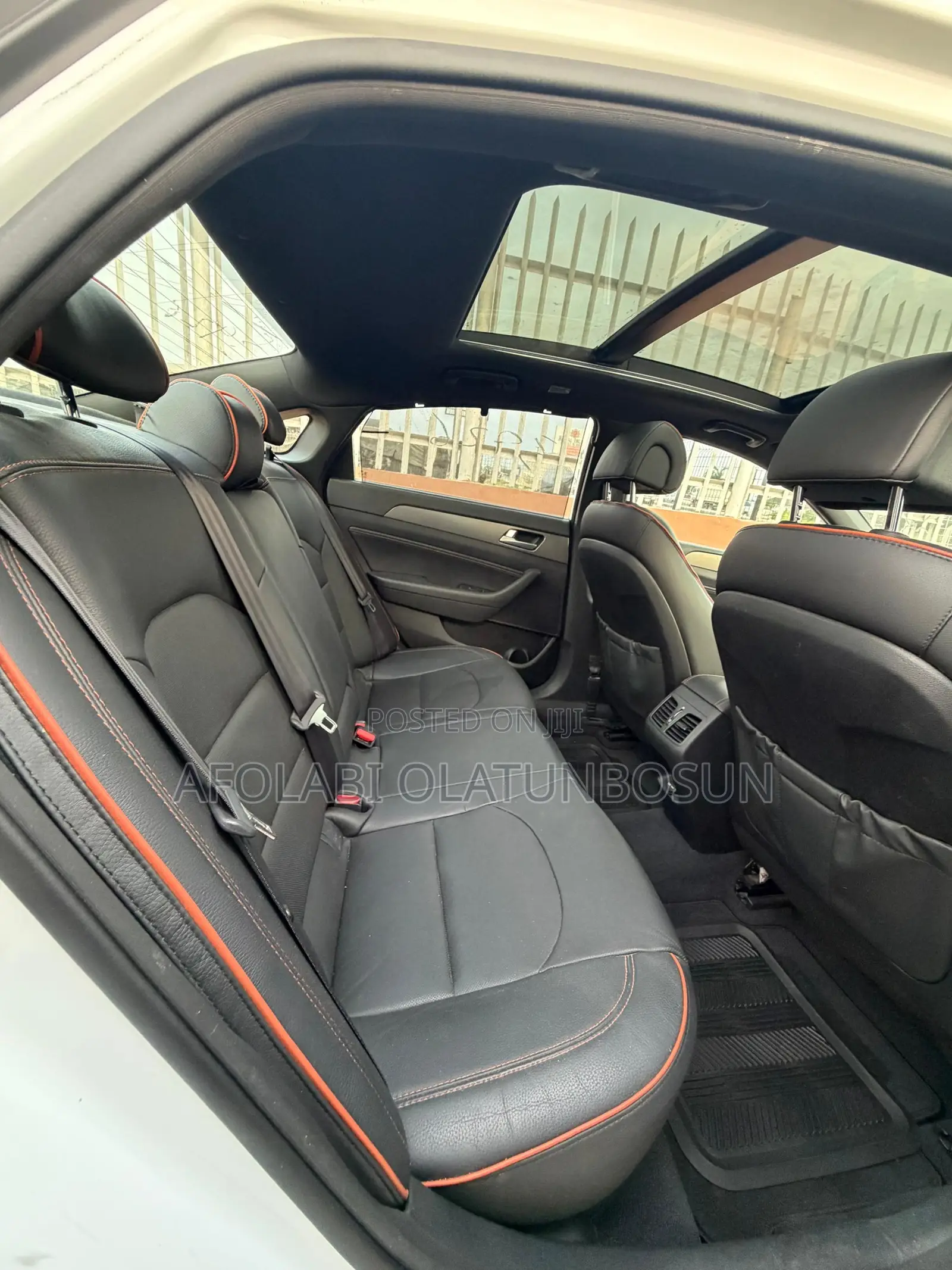 Hyundai Sonata Limited 2.0T Seban (2.0L 4cyl 6A) 2016 White