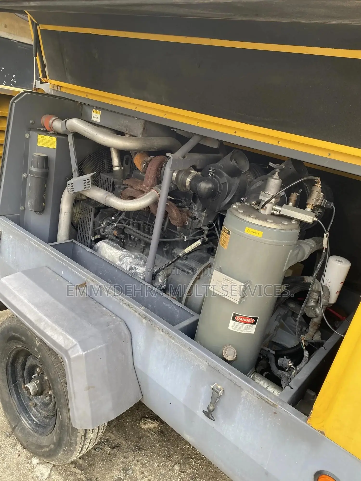 Air Compressor 400 CFM (Atlas Copco) Brand New