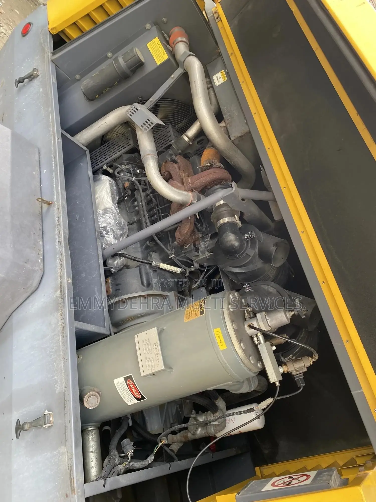 Air Compressor 400 CFM (Atlas Copco) Brand New