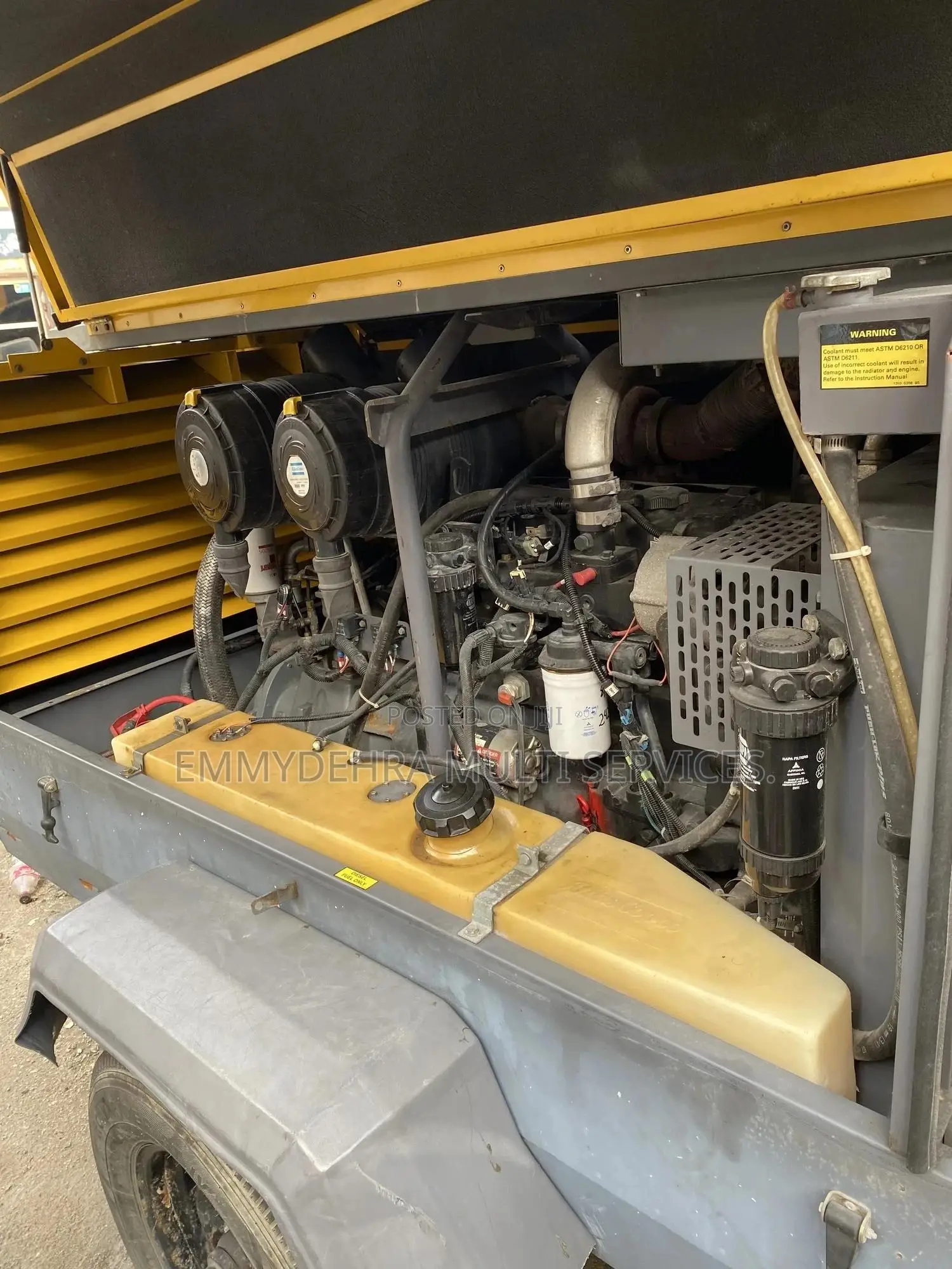 Air Compressor 400 CFM (Atlas Copco) Brand New