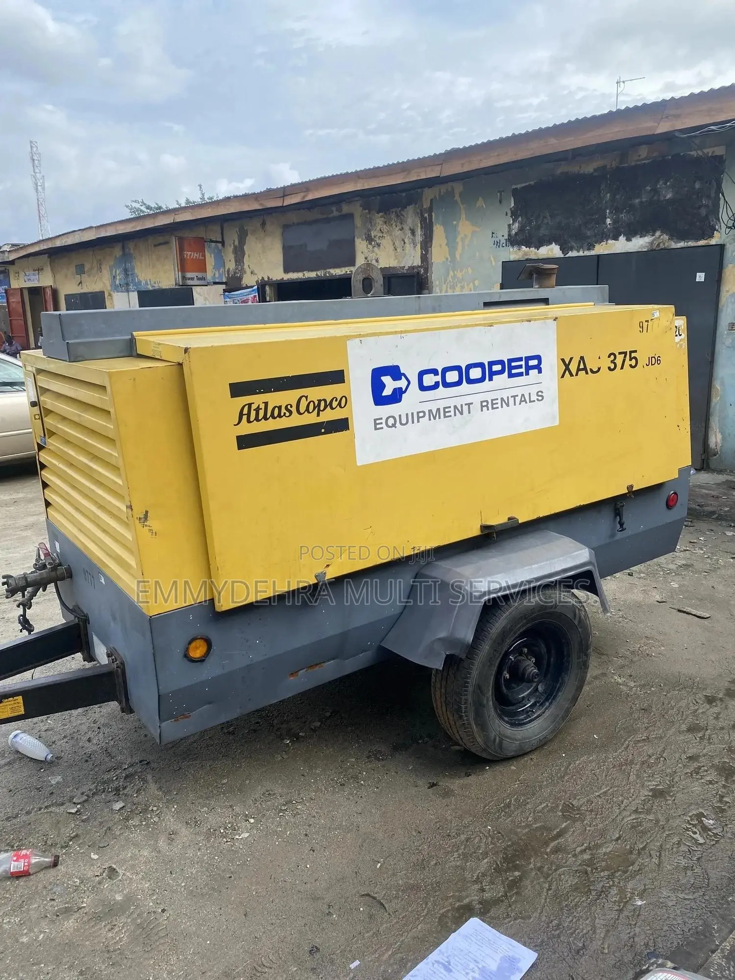 Air Compressor 400 CFM (Atlas Copco) Brand New
