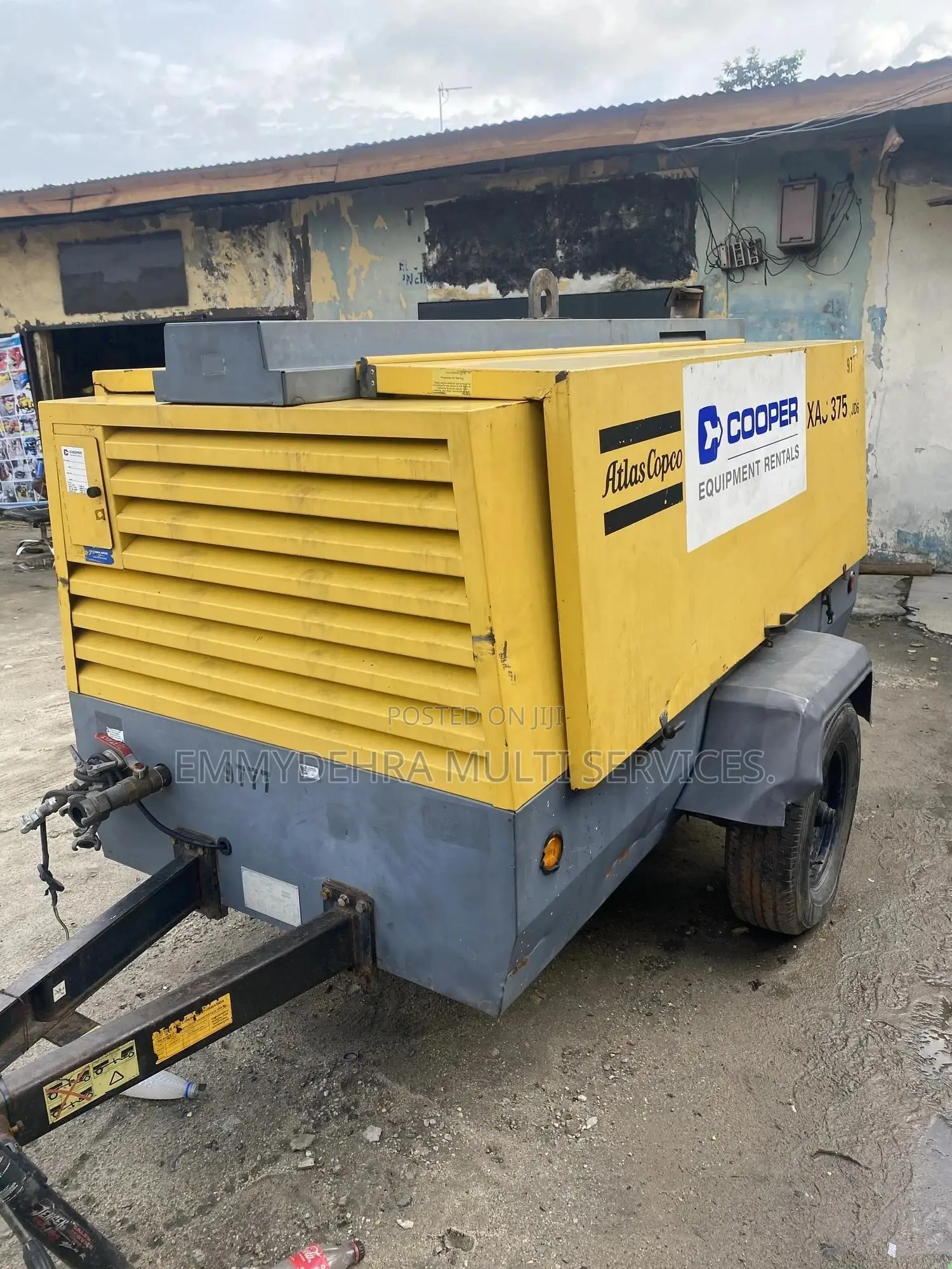 Air Compressor 400 CFM (Atlas Copco) Brand New
