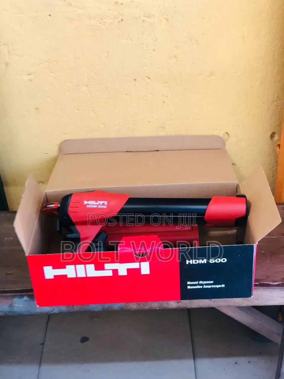 Hilti (Hdm500) Chemical Gun