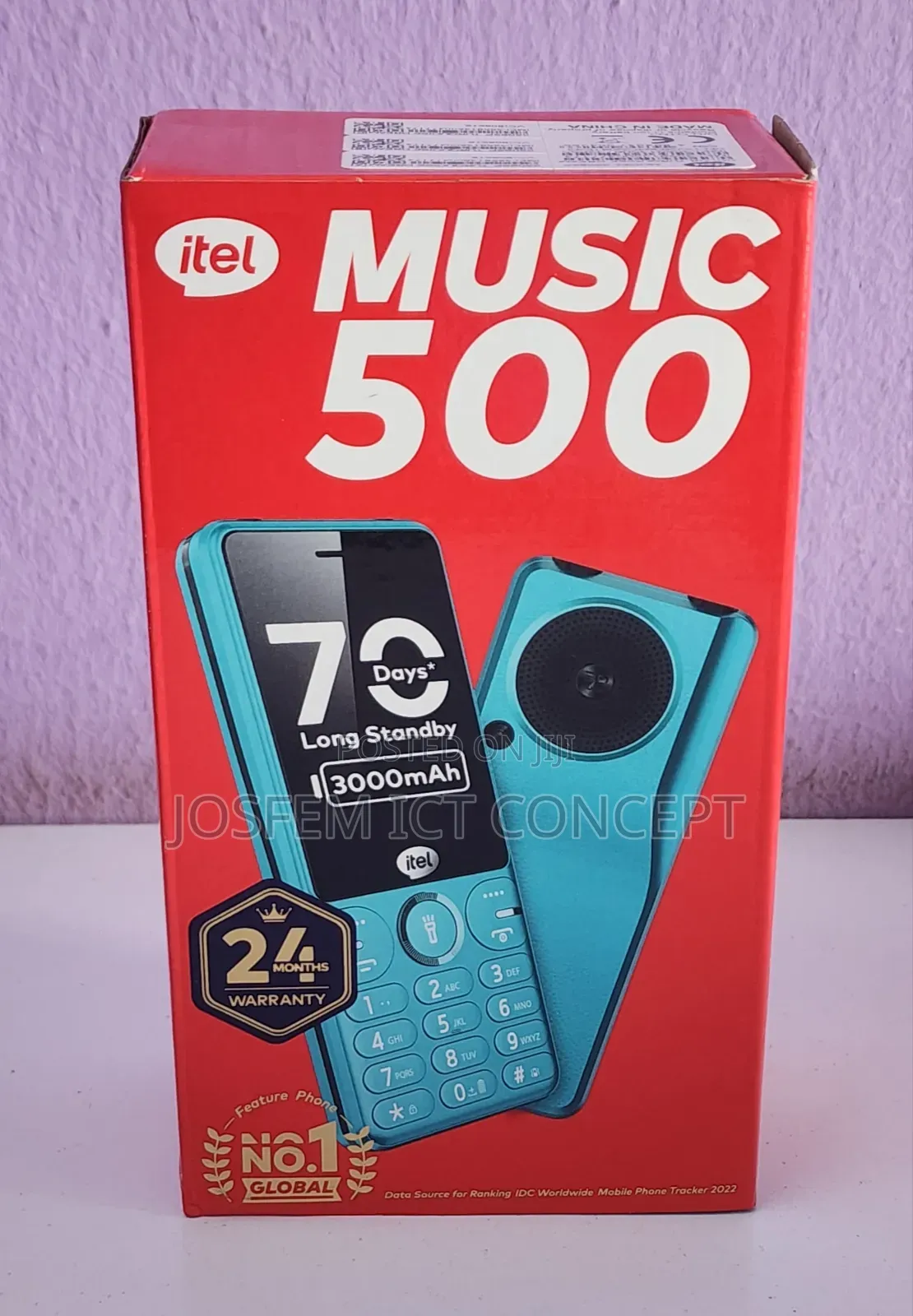 New Itel Music 500 Blue