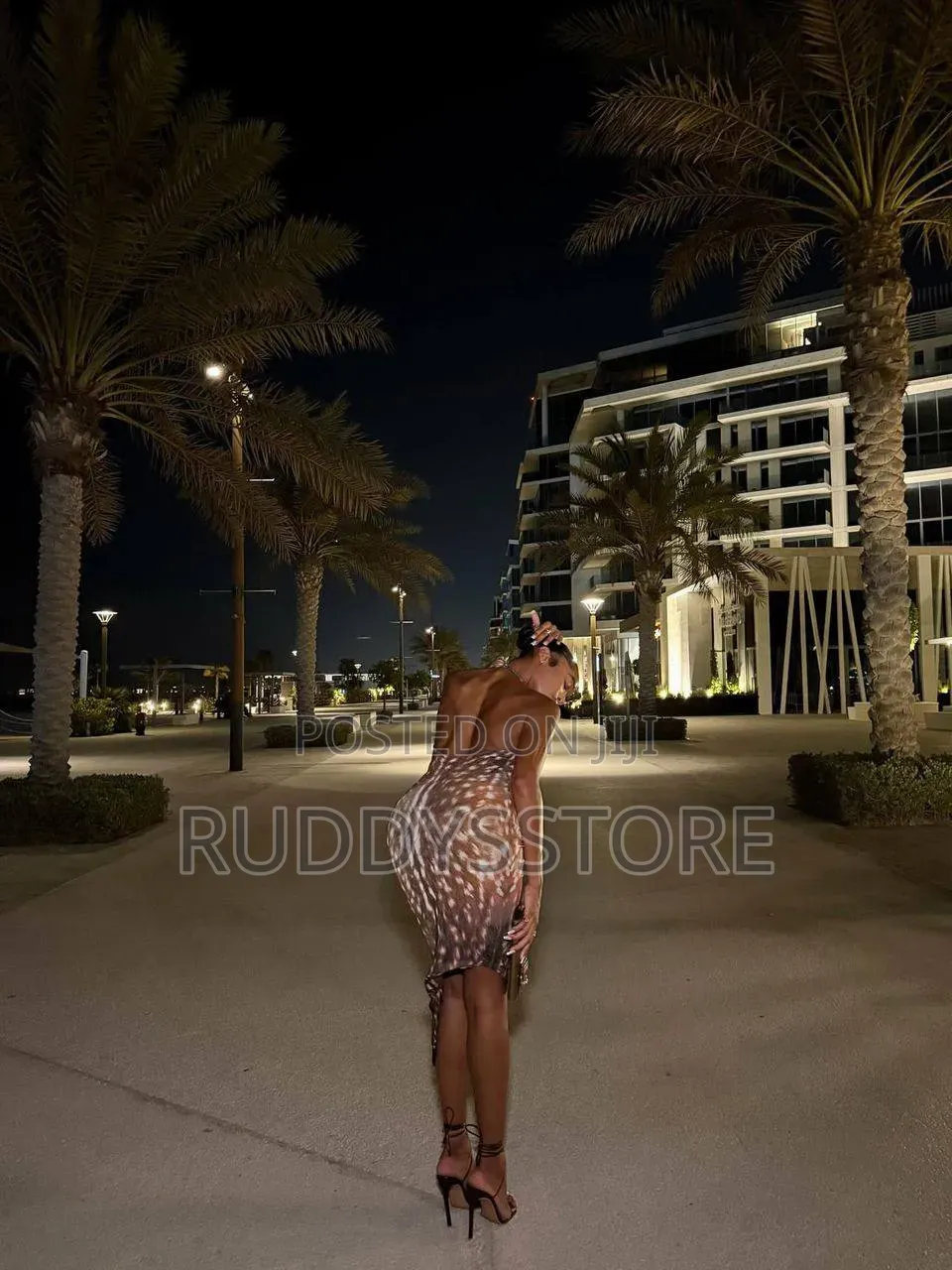 Halter Backless Stylish Dress