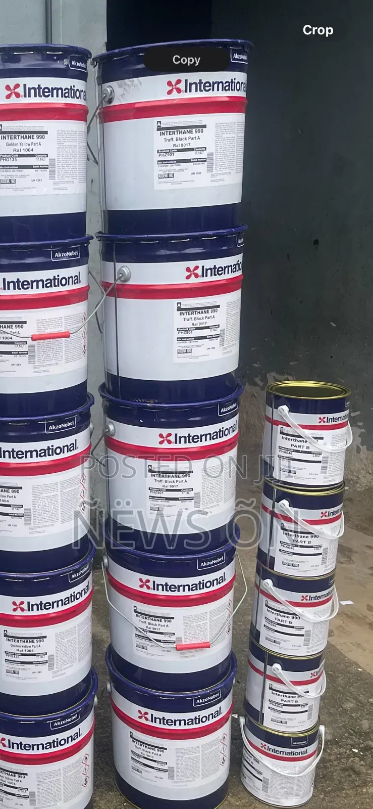 International Marine Epoxy (A B) Paint