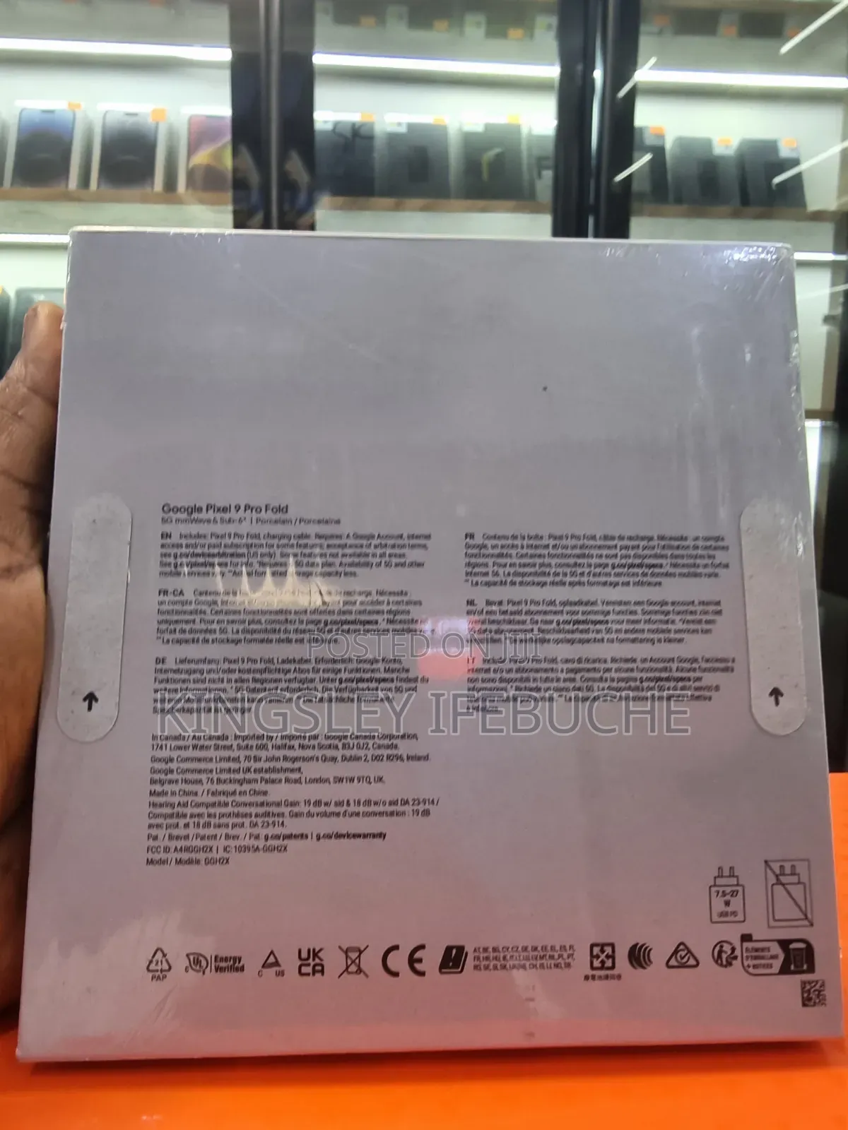 New Google Pixel 9 Pro Fold 256 GB White