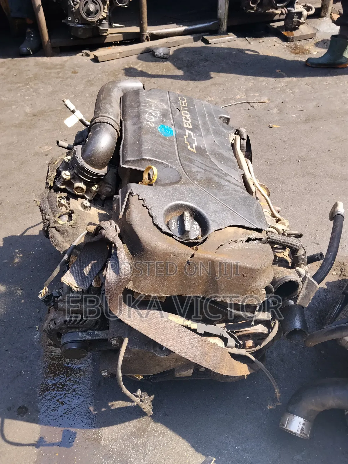 Engine and Gearbox Chevorlet Cruze Turbo