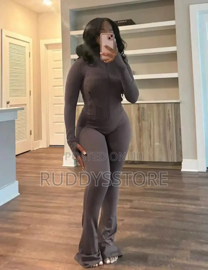 Comfy Zip-Up Gym Set
