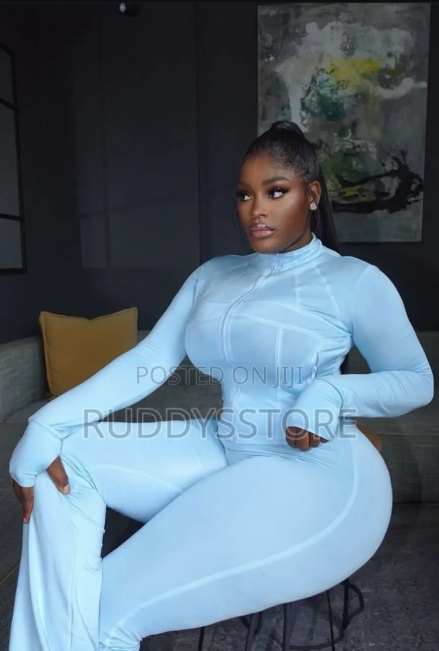 Comfy Zip-Up Gym Set