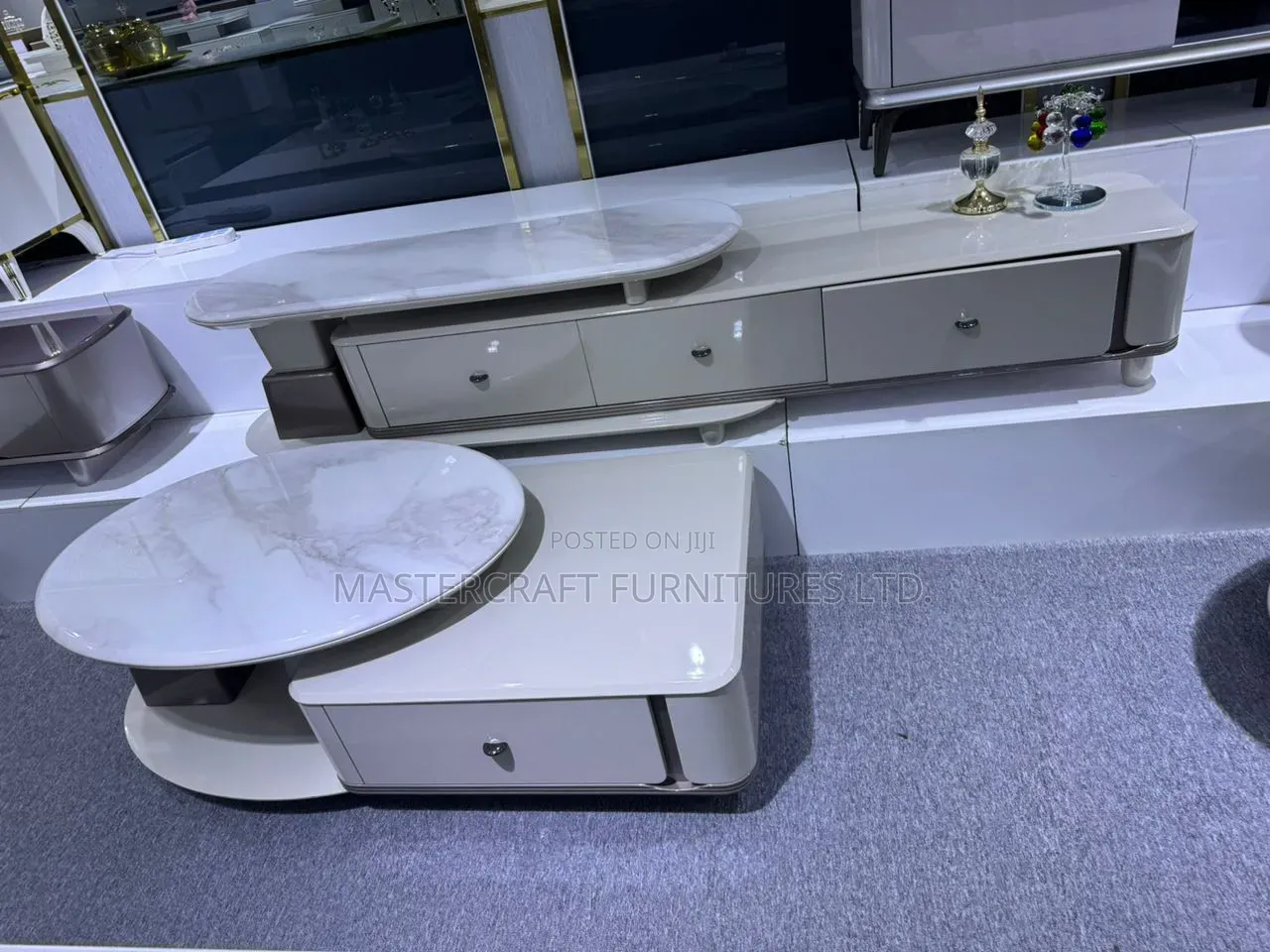 Complete Set Tv Console and Center Table 1.5m