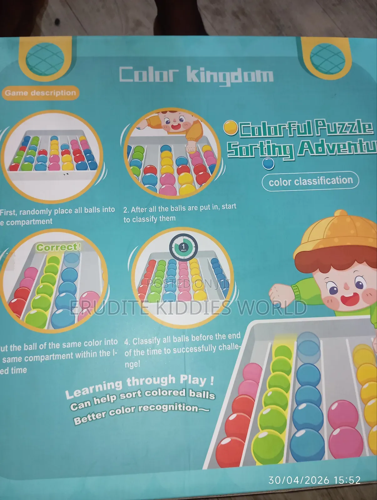 Colour Puzzle Sorting Adventure