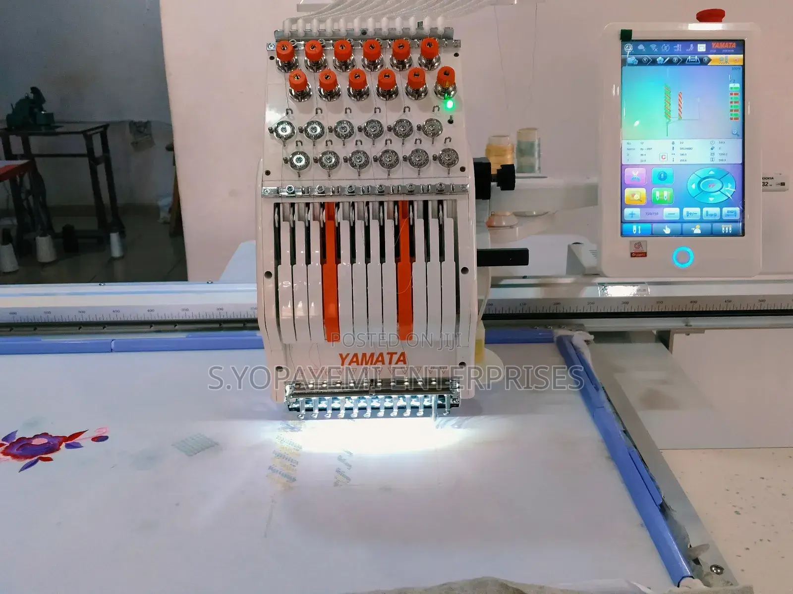 Yamata Monogram Embroidery Machine