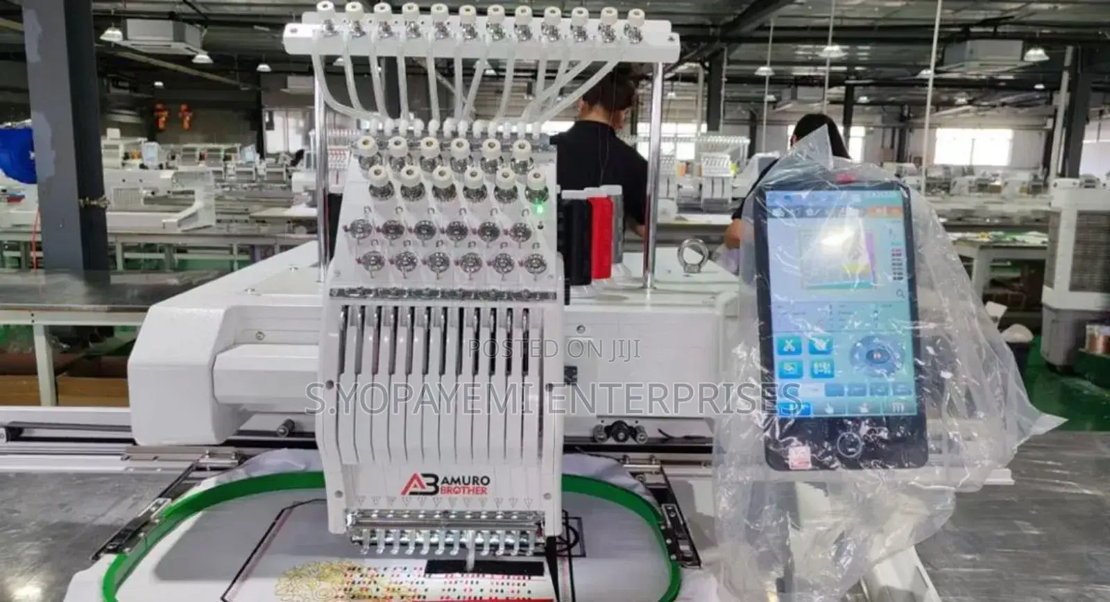 Yamata Monogram Embroidery Machine